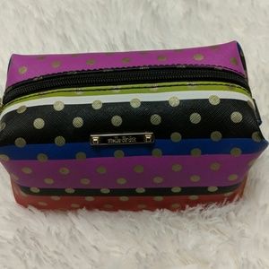 STELLA & DOT Polka Dot Cosmetic Pouch